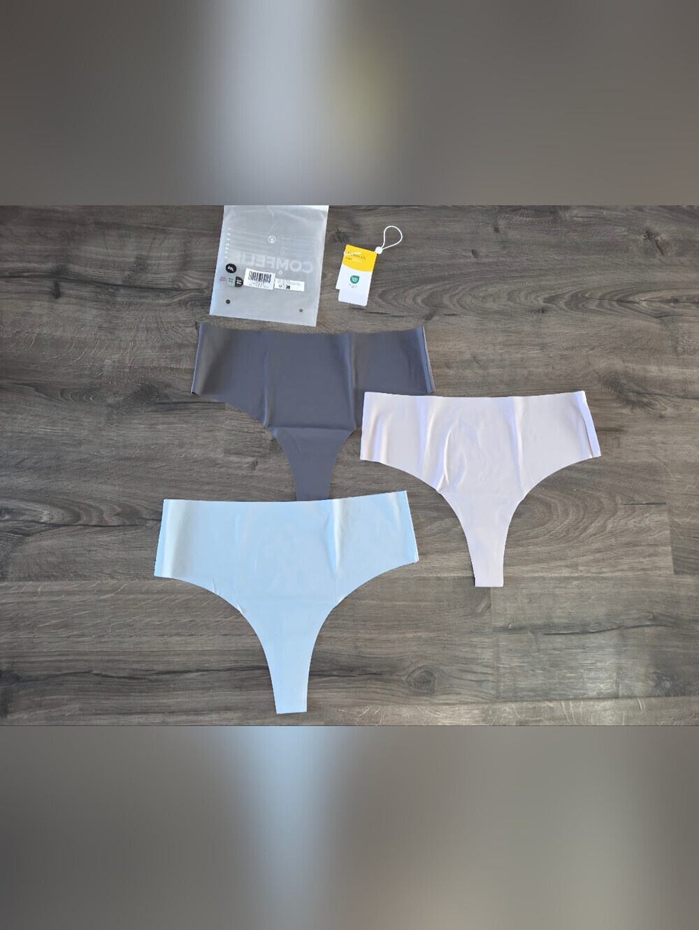 Women's Seamless Thong Underwear Size 3XL - NEW